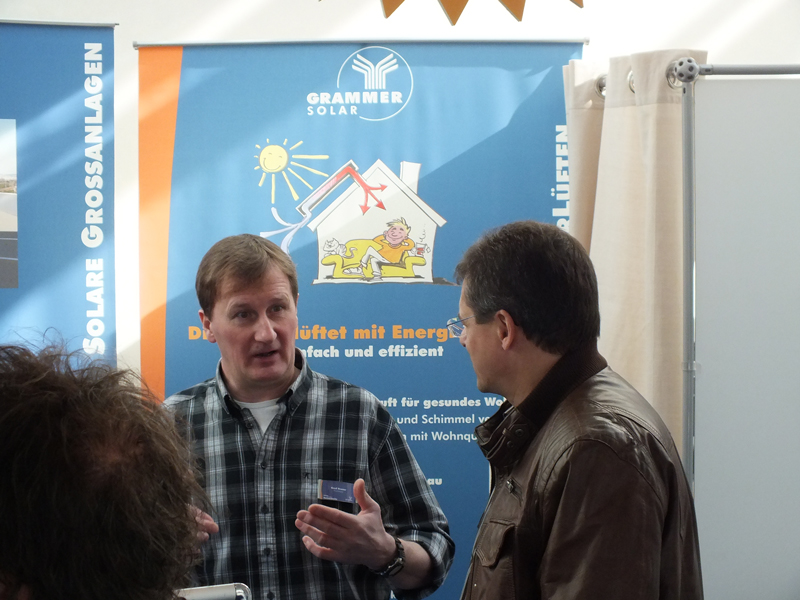 Beratung auf der Oberpfälzer Baumesse